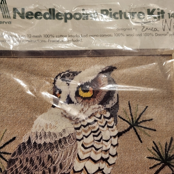 Vintage, Columbia-Minerva Picture Needlepoint - Picture 2 of 4